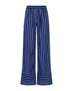 Wide - Leg Trousers - ST 0202 Dark Blue