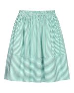 Striped Mini Skirt - ST 0204 Green