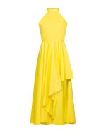 Asymmetric Halter Dress - ST 0223 Yellow - Image 2