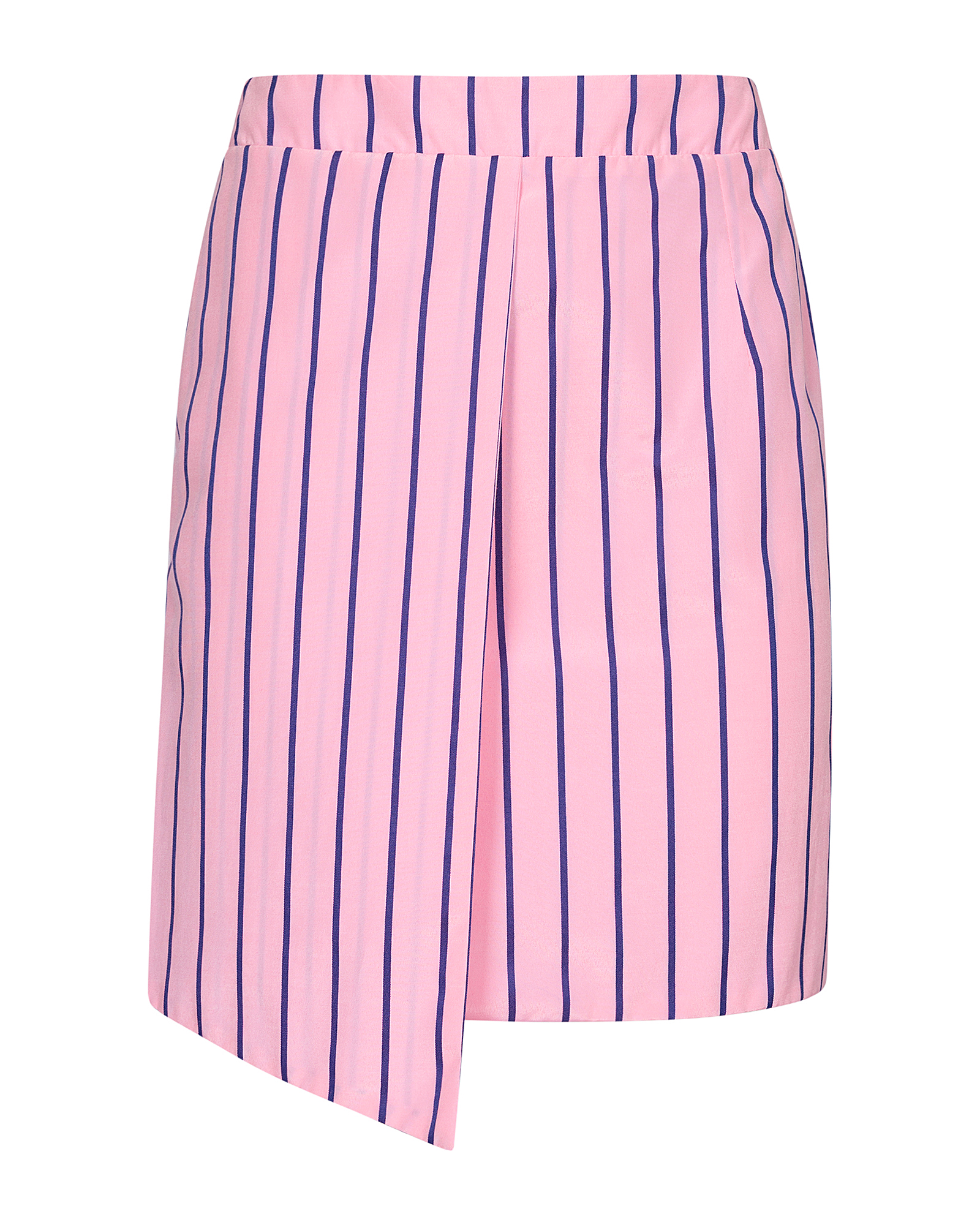 0226 Stripe Mini Skirt - ST 0226 Pink - Image 1