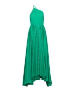 Dramatic Halter Volume Dress - ST 0231 Green - Image 2