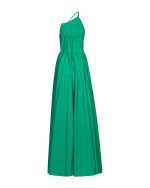 Dramatic Halter Volume Dress - ST 0231 Green - Image 3