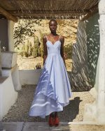Striped Maxi Dress - ST 0241 Light Blue