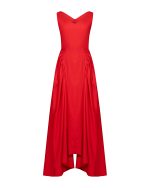 Architectural Maxi Dress - ST 0243 Red - Image 2