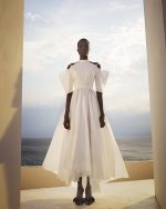 Maxi Dress With Unique Sleeves - ST 0244 White