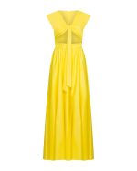 Sleveless Maxi Dress - ST 0245 Yellow - Image 2