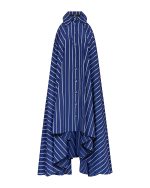 Striped Airy Dress - ST 0249 Dark Blue - Image 2