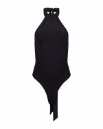 Halter Neck Bodysuit - ST 0301 Black - Image 2