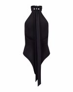 Halter Neck Bodysuit - ST 0301 Black - Image 3