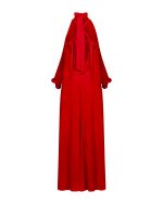 Halter Draped Maxi Dress - ST 0312 Yellow - Image 6