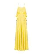 Flowing Layered Maxi Dress - ST 0327 Yellow - Image 2