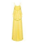 Flowing Layered Maxi Dress - ST 0327 Yellow - Image 3