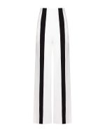 High - Waisted Fluid Wide - Leg Pant  - ST 0330 White