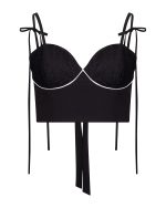 Lace Corset Top - ST 0331 Black - Image 2