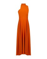 High- - Neck A - Line Maxi Dress - ST 0333 Tile - Image 2
