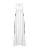 Tie - Front Cut - Out Top - ST 0341 White - Image 2