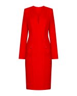 FW-030 | PENCIL DRESS WITH SIDE CUT-OUTS - Image 2