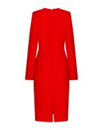 FW-030 | PENCIL DRESS WITH SIDE CUT-OUTS - Image 4