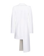 FW-034 | OFF-WHITE SUIT BLAZER WITH ASYMMETRIC PANEL - Image 3