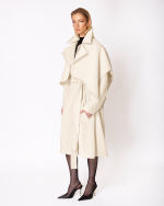 FW-015W | OFF-WHITE CAPE COAT