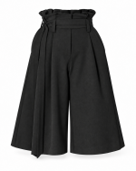 FW-019 | HIGH-WAISTED TAILORED BERMUDA SHORTS - Image 2