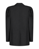 FW-020B | BLACK BLAZER WITH MULTIPLE POCKETS - Image 3