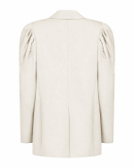 FW-020W | OFF-WHITE BLAZER WITH PRONOUNCED SHOULDERS - Image 3