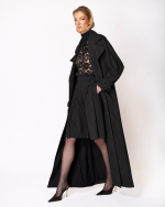 FW-021B | BLACK LONG COAT