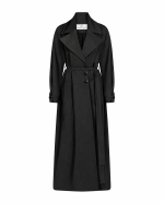 FW-021B | BLACK LONG COAT - Image 3