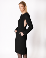 FW-030 | PENCIL DRESS WITH SIDE CUT-OUTS - Image 5