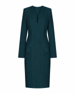 FW-043 | STRUCTURED TAILORED MINI DRESS - Image 9