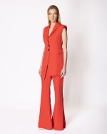 FW-036 | HIGH-WAISTED WIDE-LEG TROUSERS