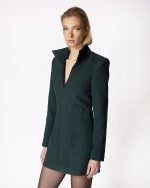 FW-043 | STRUCTURED TAILORED MINI DRESS - Image 8