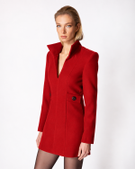 FW-043 | STRUCTURED TAILORED MINI DRESS