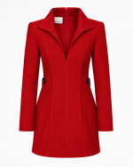 FW-043 | STRUCTURED TAILORED MINI DRESS - Image 2
