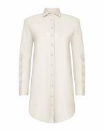 FW-047 | ECO-LEATHER BELTED SHIRT - Image 7