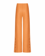 FW-048 | ECO-LEATHER WIDE-LEG TROUSERS - Image 7