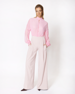FW-061 | WIDE-LEG JUMPSUIT WITH SHEER SLEEVES - Image 7