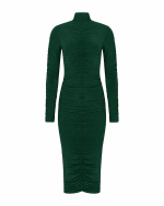 FW-068G | MIDI RUCHED DRESS - Image 2