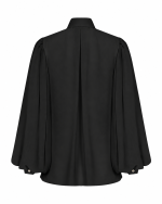 FW-074 | STATEMENT SHIRT WITH VOLUMINOUS SLEEVES AND RUCHED DETAILS - Image 6