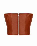FW-088 | STRAPLESS CORSET WITH SWEETHEART NECKLINE AND BACK ZIP - Image 6