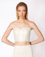 FW-088 | STRAPLESS CORSET WITH SWEETHEART NECKLINE AND BACK ZIP - Image 10