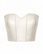 FW-088 | STRAPLESS CORSET WITH SWEETHEART NECKLINE AND BACK ZIP - Image 11