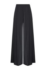 FW-097 | WIDE-LEG PALAZZO TROUSERS WITH FLUID DRAPE - Image 7