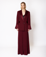 FW-097 | WIDE-LEG PALAZZO TROUSERS WITH FLUID DRAPE - Image 3