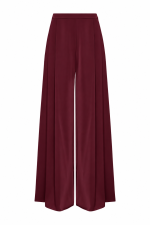 FW-097 | WIDE-LEG PALAZZO TROUSERS WITH FLUID DRAPE - Image 4