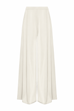 FW-097 | WIDE-LEG PALAZZO TROUSERS WITH FLUID DRAPE - Image 2