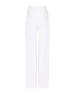 FW-037 | HIGH-WAISTED STRAIGHT-LEG TROUSERS WITH CURVED SEAM DETAIL - Image 3