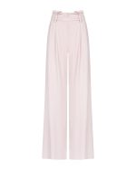 FW-056 | DUSTY PINK HIGH-WAISTED PLEATED TROUSERS - Image 2