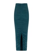 FW-065 | MAXI SKIRT WITH RUCHED DETAILING - Image 3